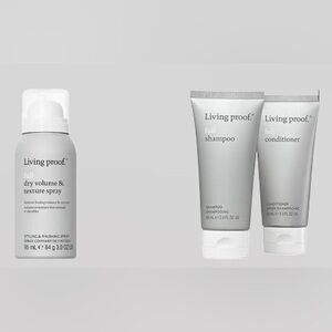 🆕Living Proof Gray Hair Care Trio Travel -Size Set